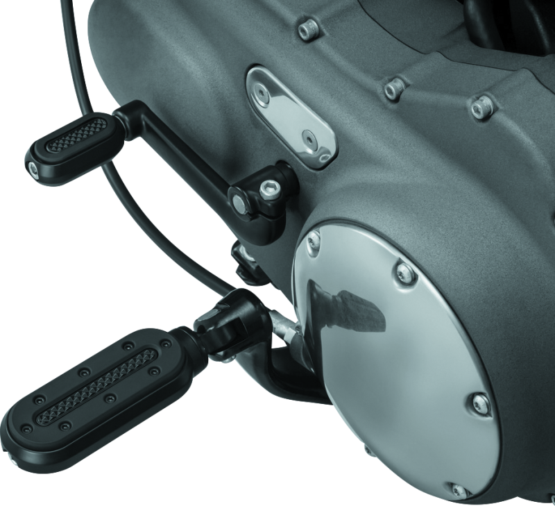 Kuryakyn 7032 - KUR7032 - Kuryakyn Heavy Industry Pegs With Adapters Satin Black - Shipped in Europe - Tuningsupply.com