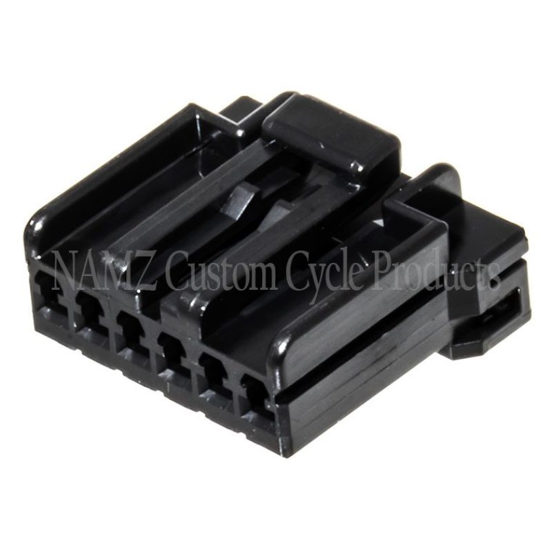 NAMZ NA-174923-2 - NAMNA-174923-2 - NAMZ AMP Multilock 6-Position Female Wire Plug Housing (HD 73156-96BK) - Shipped in Europe - Tuningsupply.com