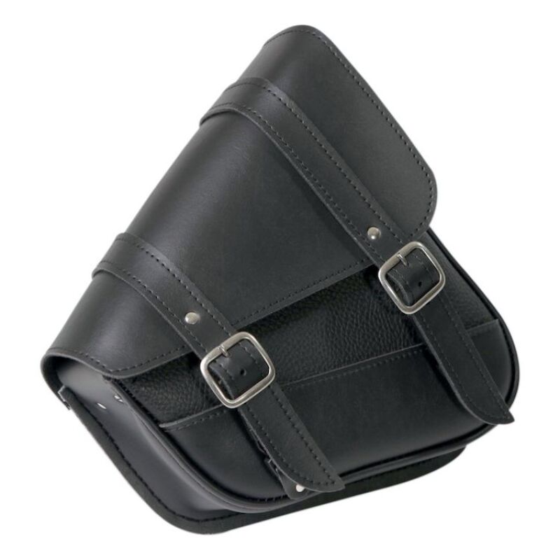 Willie & Max 59588-00 - WAM59588-00 - Willie & Max Universal Black Jack Compact Slant Saddlebag Set (12inL x 9.5inH x 5.5 inW) - Black - Shipped in Europe - Tuningsupply.com