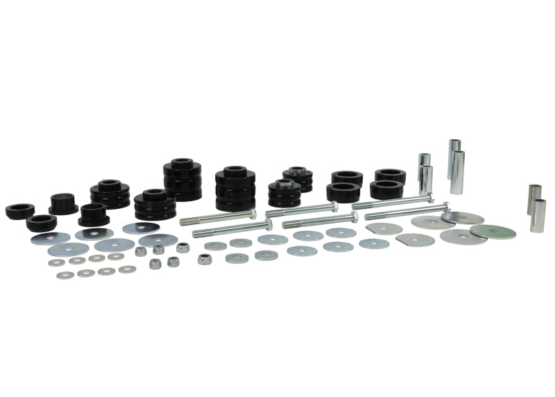 Whiteline W93497 - WHLW93497 - Whiteline 1980-1996 Ford F-150 Body Mount Bushing Set - Shipped in Europe - Tuningsupply.com