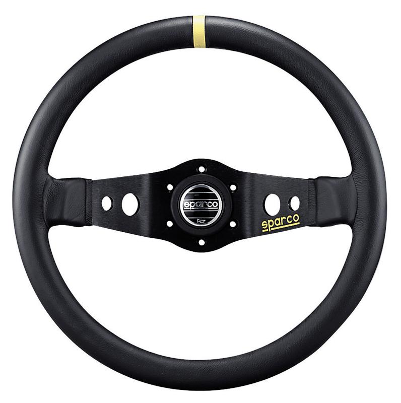 SPARCO 015R215CSN - SPA015R215CSN - Sparco Steering Wheel 215 Suede Black - Shipped in Europe - Tuningsupply.com