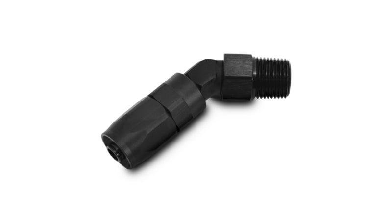 Vibrant 26401 - VIB26401 - Vibrant -6AN Male NPT 45Degree Hose End Fitting - 1/4in NPT - Shipped in Europe - Tuningsupply.com