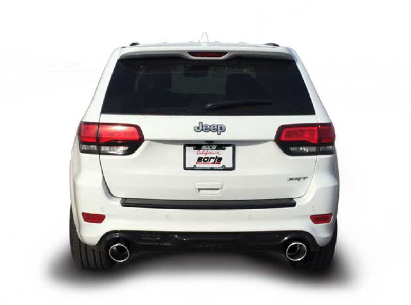 Borla 140632 - BOR140632 - Borla 2015 Jeep Grand Cherokee SRT8 S-Type Dual Round Rolled Exit Catback Exhaust - Shipped in Europe - Tuningsupply.com