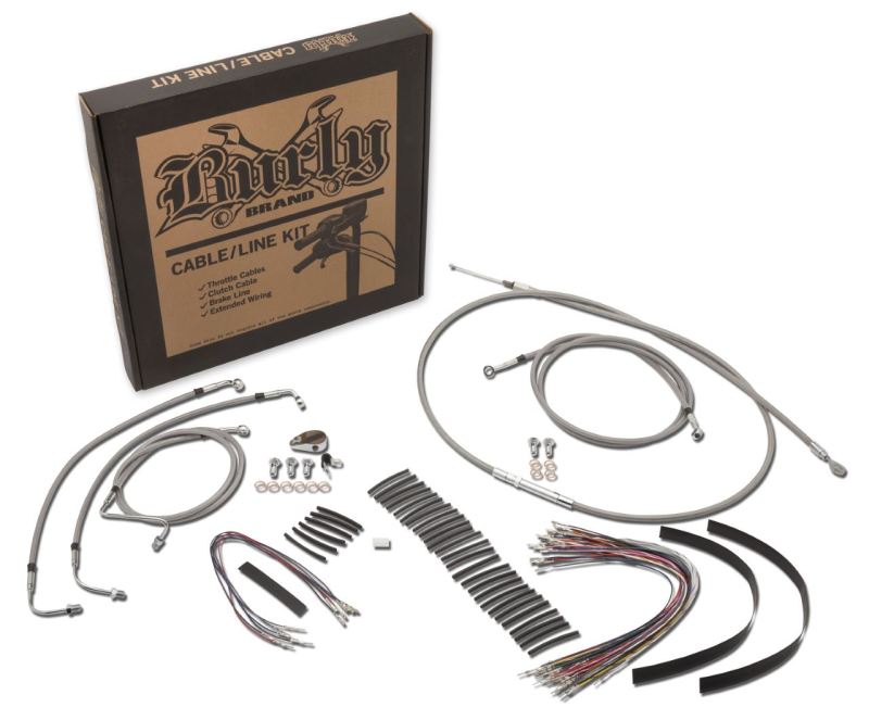 Burly Brand B30-1312 - BURB30-1312 - Burly Brand Control Kit 16in Gorilla - Stainless Steel - Shipped in Europe - Tuningsupply.com