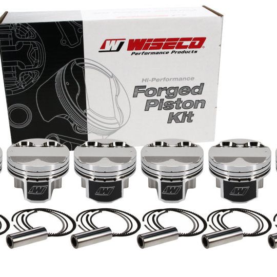 Wiseco K677M865AP - WISK677M865AP - Wiseco Toyota 2JZGTE 3.0L 86.5mm +.5mm Oversize Bore Asymmetric Skirt Piston Set - Shipped in Europe - Tuningsupply.com