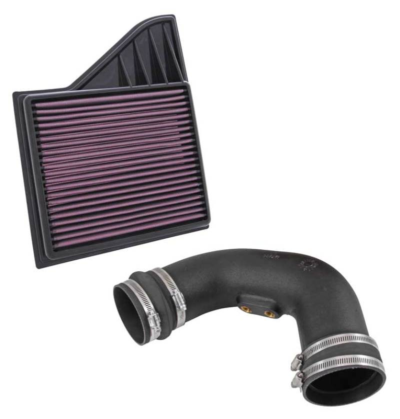 K&N Engineering 57-2578 - KNN57-2578 - K&N 11-14 Ford Mustang GT 5.0L V8 Performance Intake Kit - Shipped in Europe - Tuningsupply.com