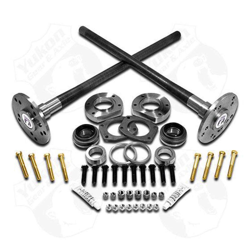 Yukon Gear & Axle YA WF88-31-KIT - YUKYA WF88-31-KIT - Yukon Gear Ultimate 88 Axle Kit 95-02 Explorer / 4340 Chrome-Moly (Double Drilled Axles) - Shipped in Europe - Tuningsupply.com