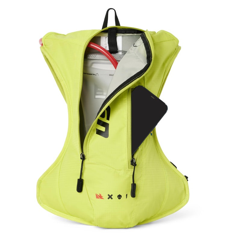 USWE 5204077002 - USW5204077002 - USWE Outlander Moto Hydration Pack 4L - Crazy Yellow - Shipped in Europe - Tuningsupply.com