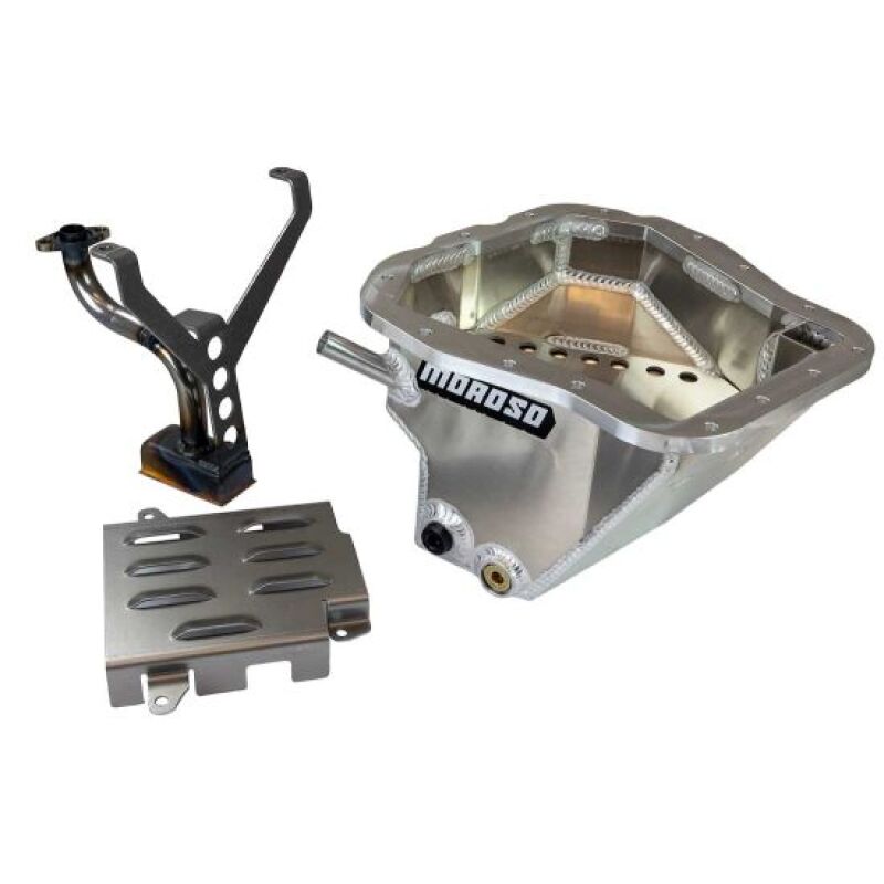 Moroso 20962 - MOR20962 - Moroso Subaru EJ20/EJ22/EJ25 Wet Sump 6qt 6-7/8in Deep Aluminum Oil Pan w/Pickup & Windage Tray - Shipped in Europe - Tuningsupply.com