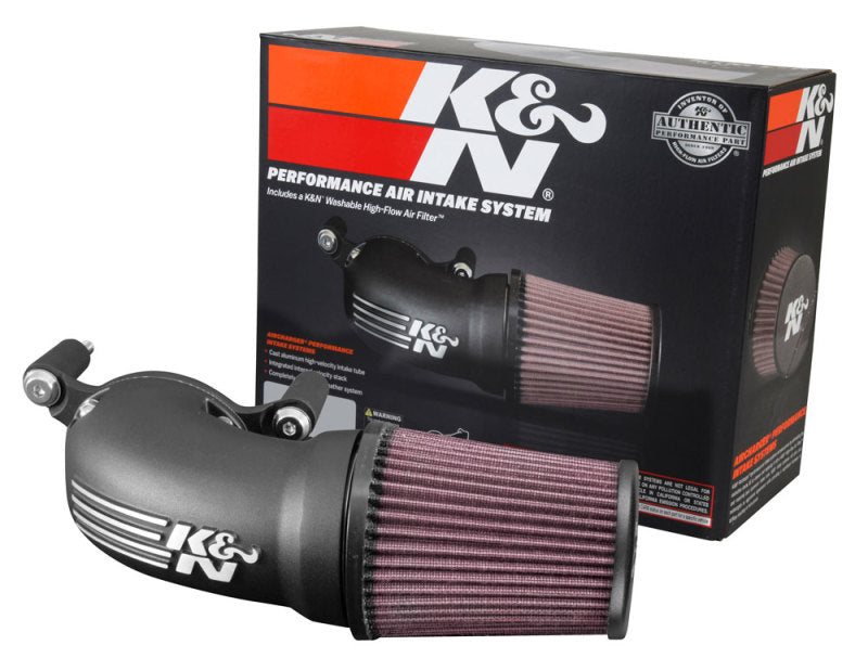 K&N Engineering 57-1137 - KNN57-1137 - K&N 01-17 Harley-Davidson Softail / Dyna FI Performance Air Intake System - Shipped in Europe - Tuningsupply.com