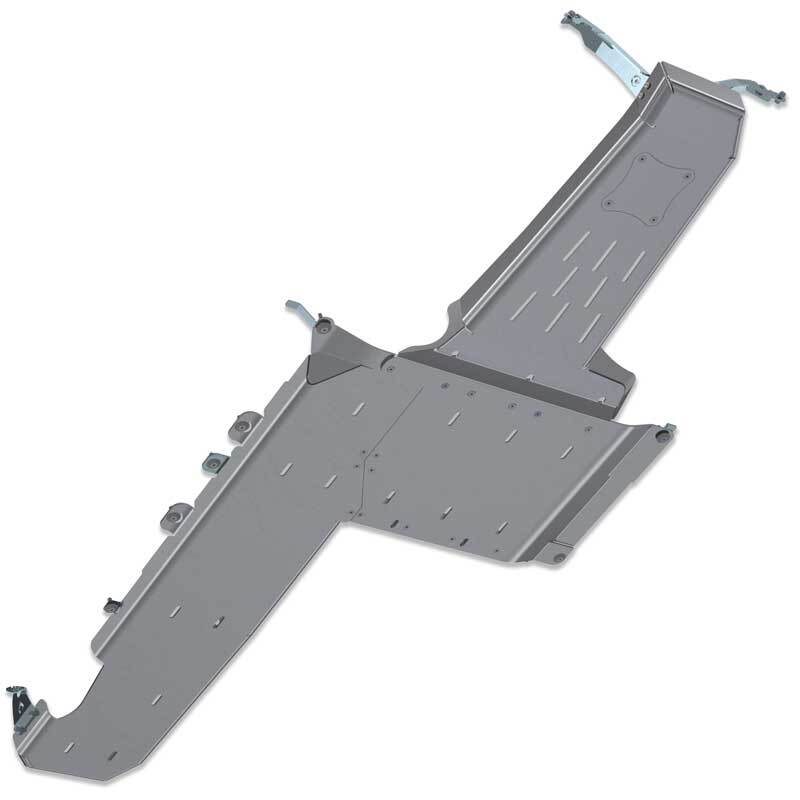Artec Industries - ARTJL4112 - Artec Industries 2022-2025 Jeep Wrangler JLU Sahara Jlu Full Bellypan - 4 Door 392 Hemi Aluminum - Shipped in Europe - Tuningsupply.com