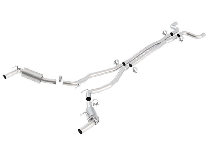 Borla 140378 - BOR140378 - Borla 10-13 Chevy Camaro SS 6.2L V8 ATAK Catback Exhaust Incl. X Pipe works w/GFX Package - Shipped in Europe - Tuningsupply.com