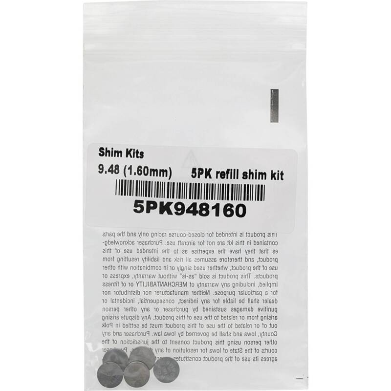 Hot Cams 5PK948160 - HOC5PK948160 - Hot Cams 04-08 400 DVX/02-16 CRF 450 R 1.600mm Shim Kit - 5 Pack - Shipped in Europe - Tuningsupply.com