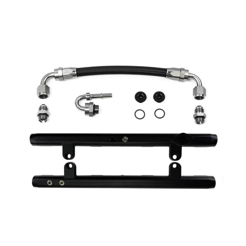 DeatschWerks 7-305 - DWK7-305 - DeatschWerks Ford 4.6 3-Valve Fuel Rails with Crossover - Shipped in Europe - Tuningsupply.com