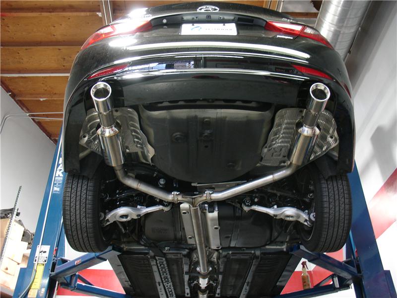 Injen - INJSES1330 - Injen 2011-14 Hyundai Sonata/Kia Optima 2.0L - 3inch Cat Back w/ Dual 60mm Mufflers - Shipped in Europe - Tuningsupply.com