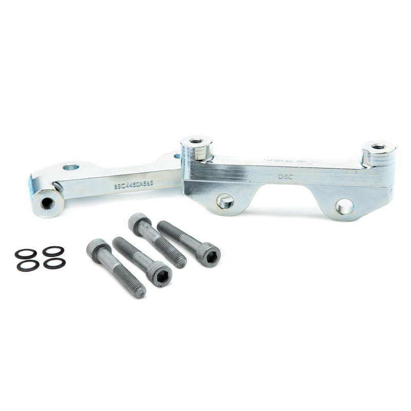 Alcon ALABKR5059D12 - ALCALABKR5059D12 - Alcon 2007+ Jeep JK-JL 330x22mm Rotors 4-Piston Calipers Rear Brake Kit (Includes Brake Lines) - Red - Shipped in Europe - Tuningsupply.com