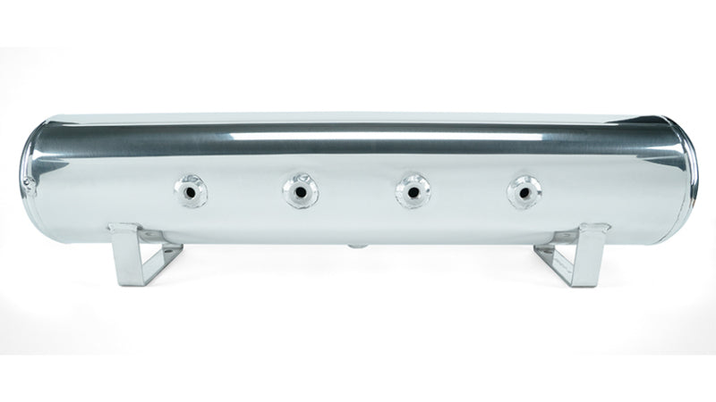 Air Lift 27803 - ALF27803 - Air Lift 4 Gal. 7-Port Tank w/ Viair 444c Chrome Compressor (Incl. Fittings & Mounting Hardware) - Shipped in Europe - Tuningsupply.com