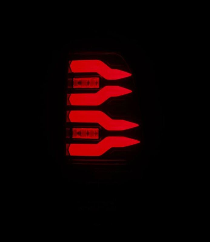 AlphaRex 658003 - ARX658003 - AlphaRex 97-03 Ford F150 / 99-16 Ford F250/F350/F450/F550 LUXX-Series LED Tail Lights - Black/Red - Shipped in Europe - Tuningsupply.com