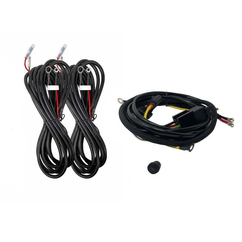 KC HiLiTES 92404 - KCL92404 - KC HiLiTES Platform One Profile SideCast 4-Light Wiring Kit for 24-25 Toyota Tacoma Double Cab - Shipped in Europe - Tuningsupply.com