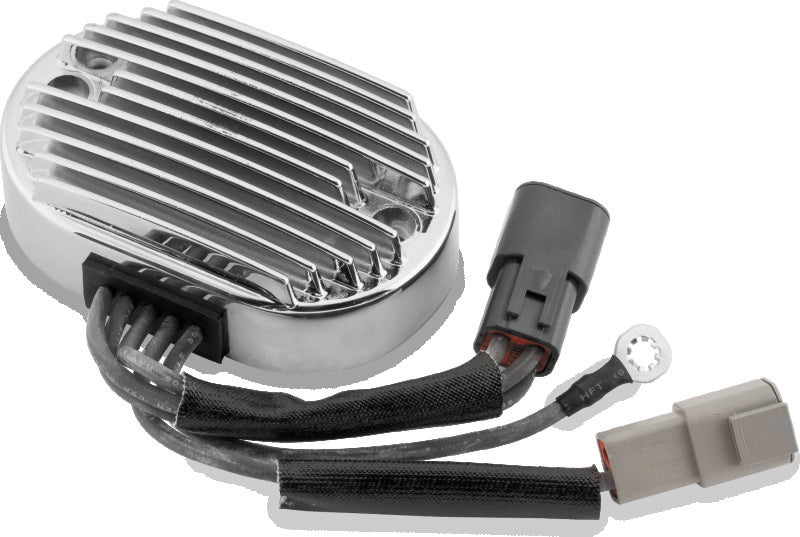 TwinPower 498260 - TWP498260 - Twin Power 2007 FXST FLST Voltage Regulator Chrome Replaces H-D 74540-07 40 Amp - Shipped in Europe - Tuningsupply.com