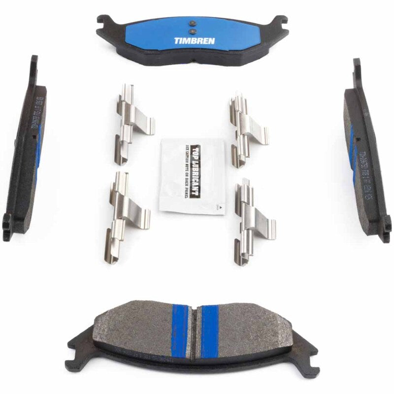 Timbren TIM-D967SD - TIMTIM-D967SD - Timbren 03-18 Ram 1500/19-24 Ram 1500 Classic BES Severe Duty Semi-Metallic Brake Pads - Rear - Shipped in Europe - Tuningsupply.com