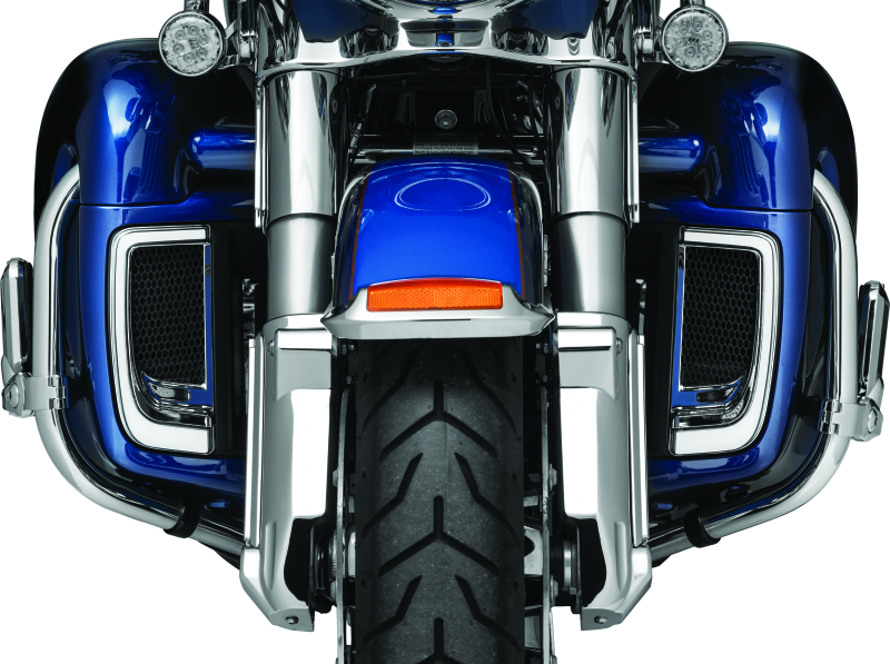 Kuryakyn 5063 - KUR5063 - Kuryakyn Tracer Lower Fairing Grill Chrome - Shipped in Europe - Tuningsupply.com