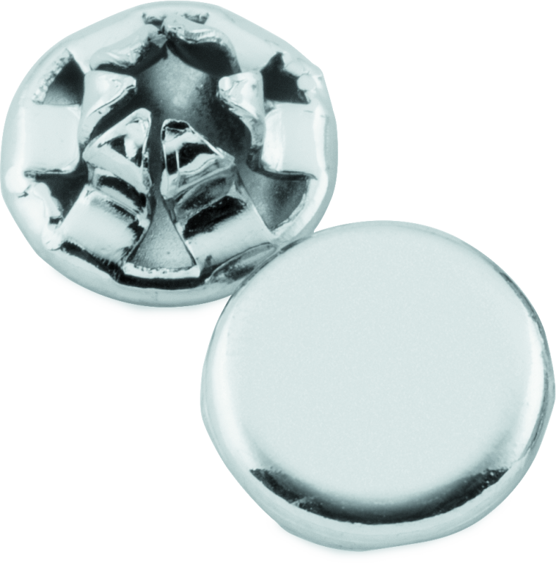 Kuryakyn 8114 - KUR8114 - Kuryakyn Custom End Plugs Chrome For 1/4inch Allen Bolts (Set of 10) - Shipped in Europe - Tuningsupply.com