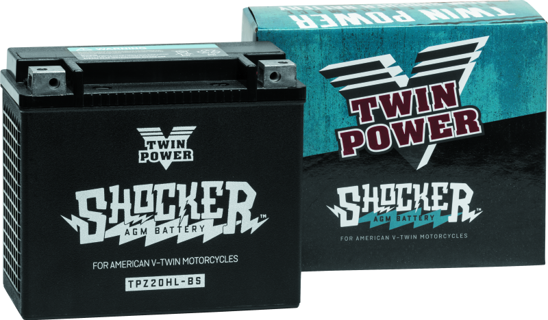TwinPower 781154 - TWP781154 - Twin Power YTX-20HL Shocker Battery Replaces H-D 65989-97A 310 CCA - Shipped in Europe - Tuningsupply.com