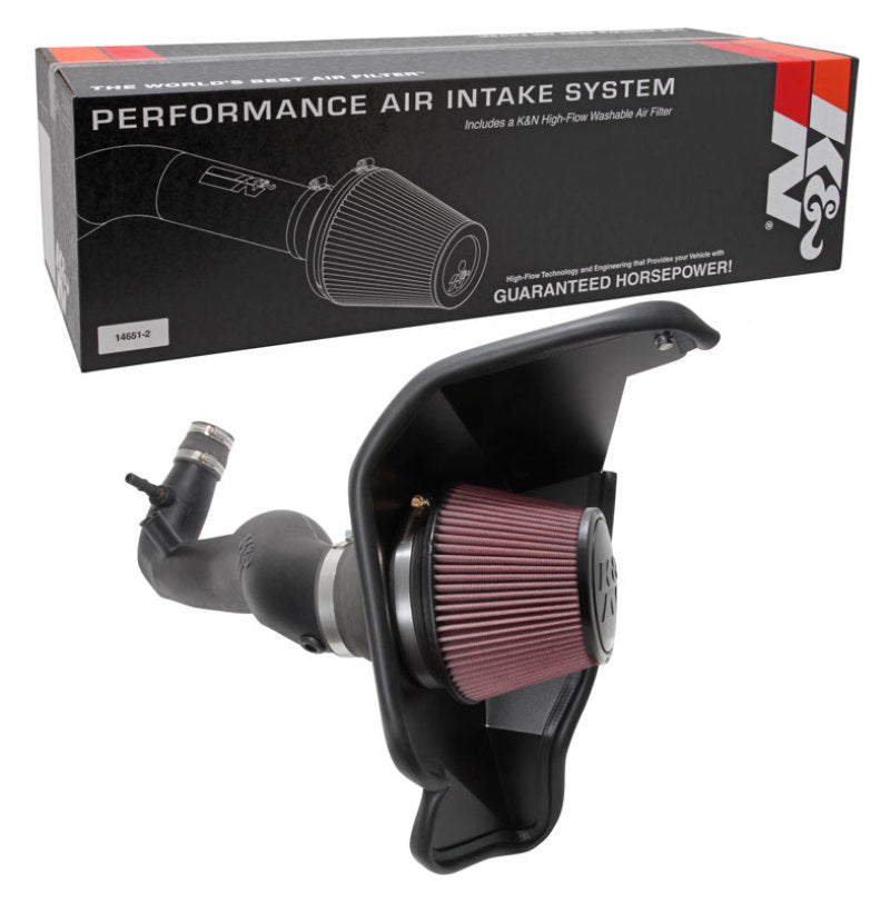 K&N Engineering 63-2606 - KNN63-2606 - K&N 2018 Ford Mustang L4-2.3L F/I AirCharger Performance Intake - Shipped in Europe - Tuningsupply.com
