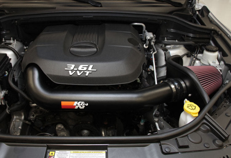 K&N Engineering 77-1560KTK - KNN77-1560KTK - K&N High Flow Performance Intake Kit 11 Jeep Grand Cherokee 3.6L V6 / 11 Dodge Durango 3.6L V6 - Shipped in Europe - Tuningsupply.com