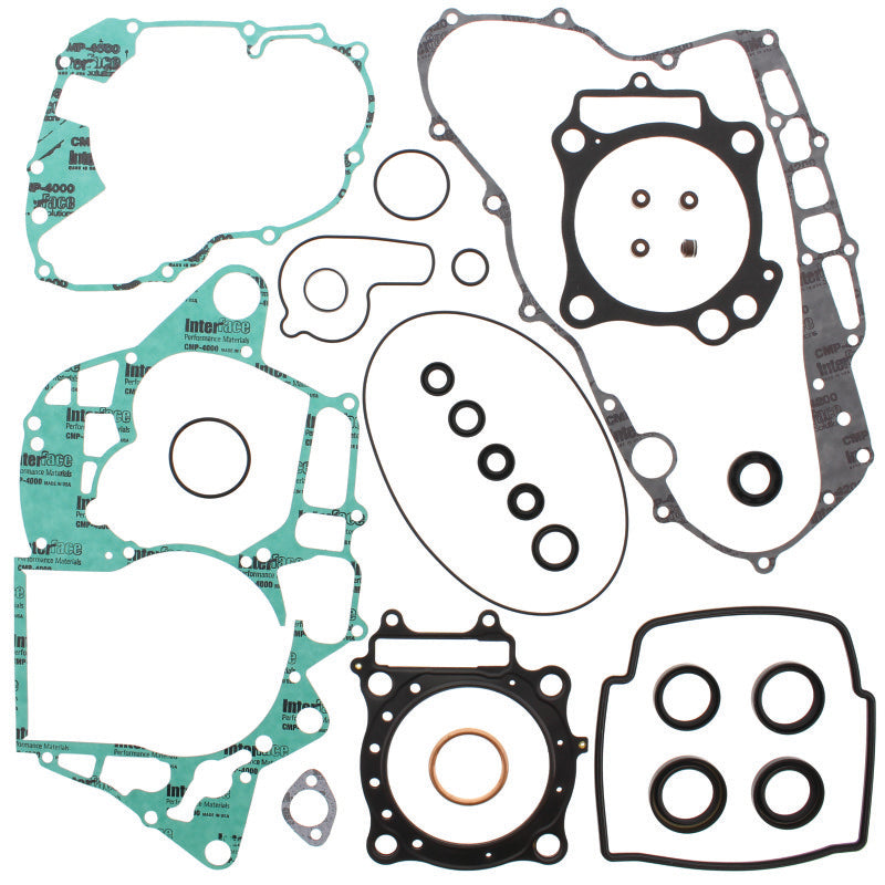 QuadBoss 564052 - QBS564052 - QuadBoss 04-05 Honda TRX450R Complete Gasket Set w/ Oil Seal - Shipped in Europe - Tuningsupply.com