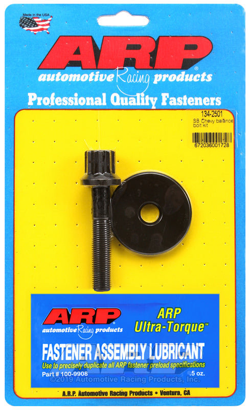 ARP 134-2501 - ARP134-2501 - ARP Chevrolet Small Block Harmonic Damper Bolt Kit - Shipped in Europe - Tuningsupply.com