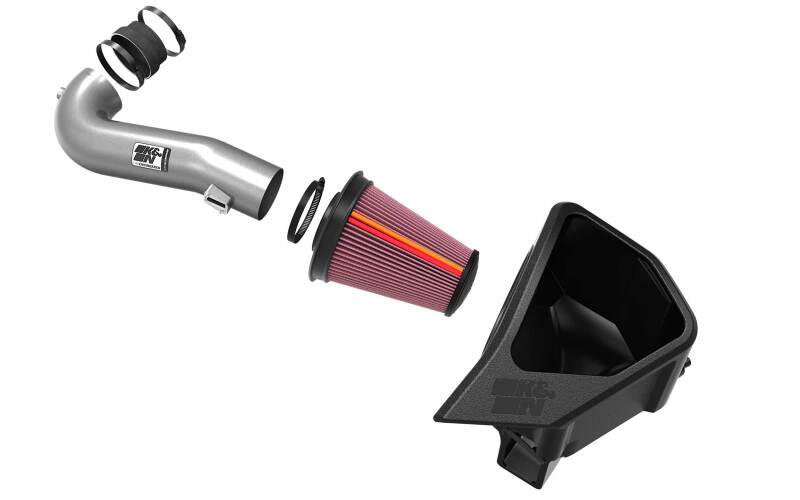 K&N Engineering 70-3110 - KNN70-3110 - K&N Chevy/GMC 1500 V8 6.2L NextGen Aluminum Cold Air Intake - Shipped in Europe - Tuningsupply.com