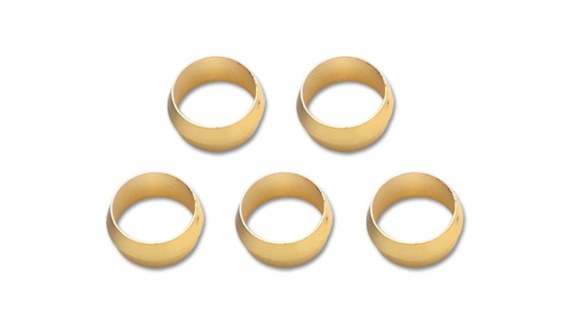 Vibrant 16466 - VIB16466 - Vibrant Brass Olive Inserts 3/8in - Pack of 5 - Shipped in Europe - Tuningsupply.com