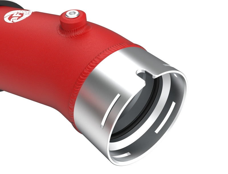 aFe 46-20724-R - AFE46-20724-R - aFe 2024+ Toyota Tacoma BladeRunner 2.5in & 3in Aluminum Hot & Cold Charge Pipe Kit - Red - Shipped in Europe - Tuningsupply.com