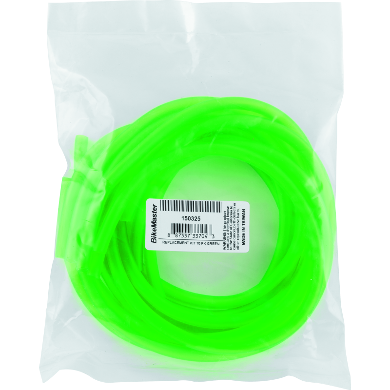BikeMaster 150325 - BKM150325 - BikeMaster Replacement Kit 10 Pk - Green - Shipped in Europe - Tuningsupply.com