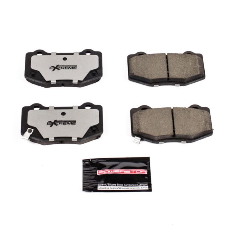 PowerStop Z26-1718 - PSBZ26-1718 - Power Stop 16-19 Cadillac ATS Rear Z26 Extreme Street Brake Pads w/Hardware - Shipped in Europe - Tuningsupply.com