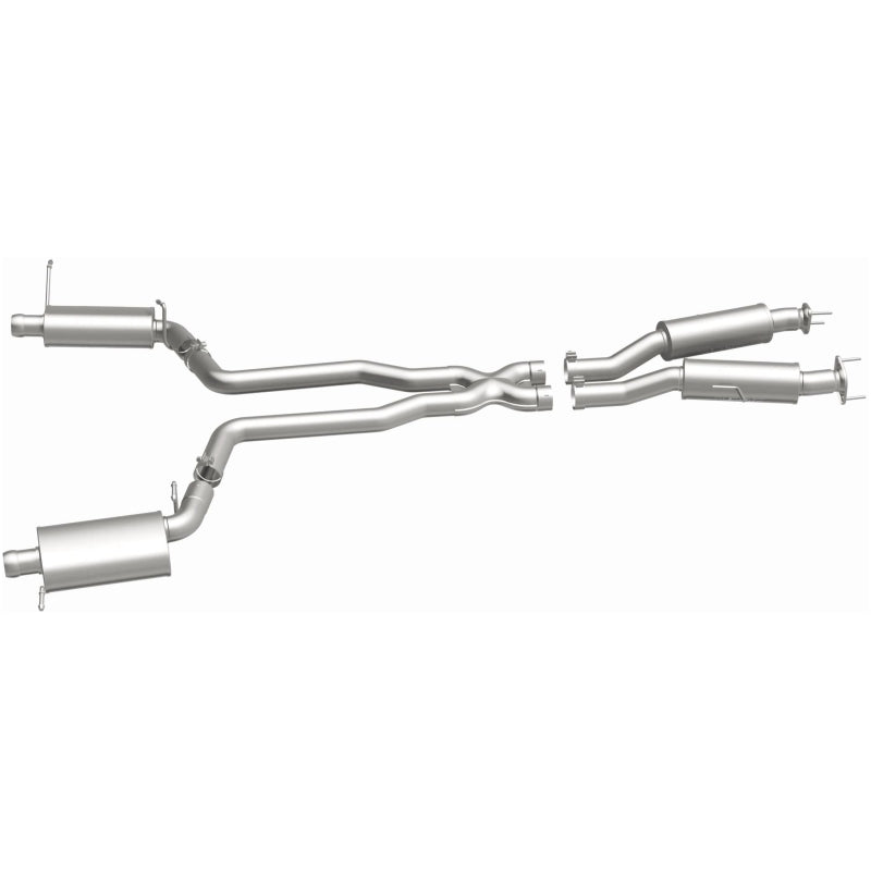 Magnaflow 15064 - MAG15064 - MagnaFlow 12 Jeep Grand Cherokee V8 6.4L Dual Split Rear Exit Stainless Cat Back Performance Exhaust - Shipped in Europe - Tuningsupply.com