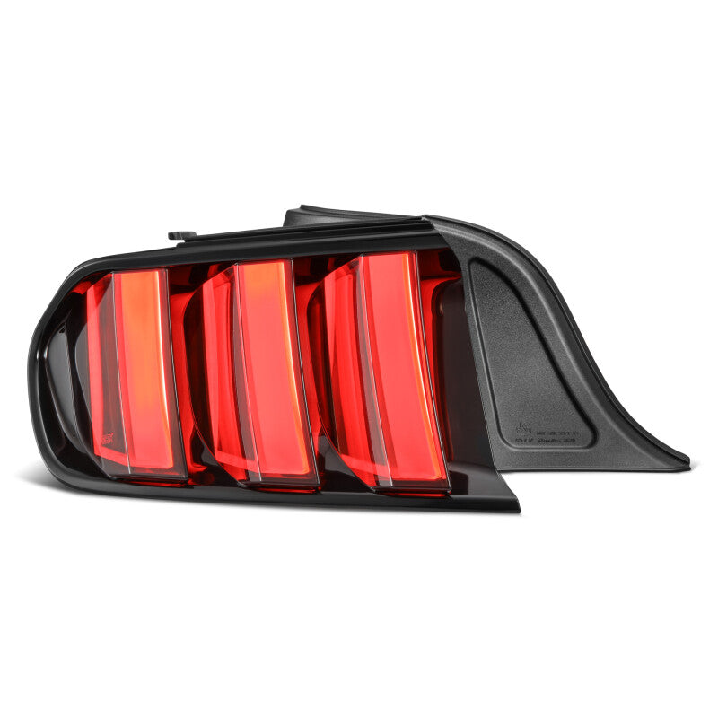 AlphaRex 655010 - ARX655010 - AlphaRex 15-23 Ford Mustang NOVA-Series Prismatic LED Tail Lights Alpha-Black - Shipped in Europe - Tuningsupply.com