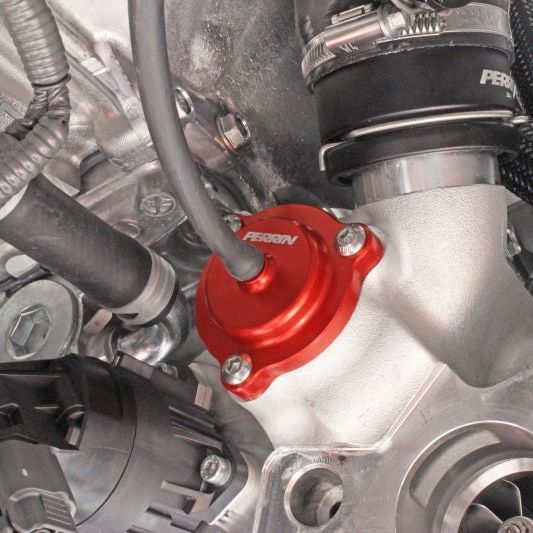 Perrin Performance PSP-TAC-616RD - PERPSP-TAC-616RD - PERRIN 22-25 Subaru WRX / 20-25 LGT & OBXT / 19-25 Ascent Diverter Valve - Red - Shipped in Europe - Tuningsupply.com