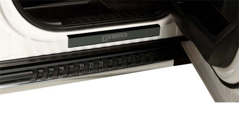 Putco 95150BPFD - PUT95150BPFD - Putco 15-20 Ford F-150 - SuperCrew w/ F-150 Etchinng (4pcs) Black Platinum Door Sills - Shipped in Europe - Tuningsupply.com