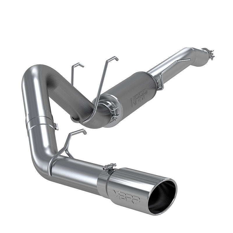 MBRP PS5247304 - MBRPS5247304 - MBRP 2017+ Ford F-250/F-350 6.2L/7.3L Super/Crew Cab Single Side 4in T304 Catback Exhaust - Shipped in Europe - Tuningsupply.com