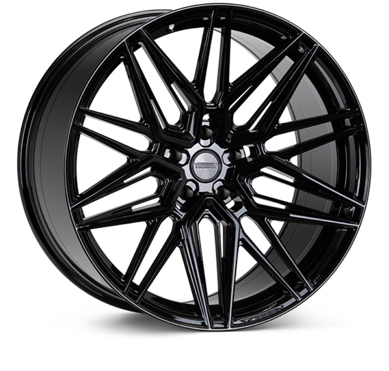 Vossen HF7-9B61 - VOSHF7-9B61 - Vossen HF-7 19x8.5 / 5x120 / ET30 / Flat Face / 72.56 - Gloss Black Wheel - Shipped in Europe - Tuningsupply.com