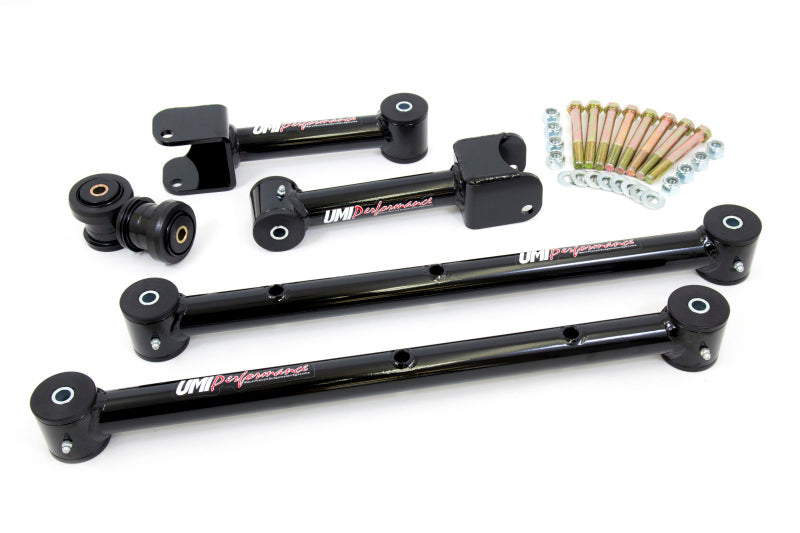 UMI Performance ABR801-B - UMIABR801-B - UMI Performance 68-72 GM A-Body Rear Suspension Kit - Black - Shipped in Europe - Tuningsupply.com
