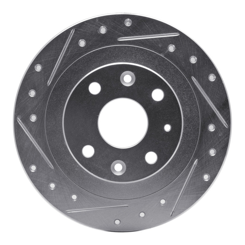 R1 Concepts 631-54003L - RNC631-54003L - R1 90-03 Ford Escort Rear Left Drilled & Slotted Silver Brake Rotor - Shipped in Europe - Tuningsupply.com