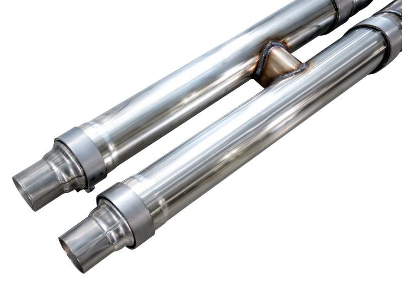 AWE Tuning 3025-42550 - AWE3025-42550 - AWE Tuning 18-23 S550 Mustang GT SwitchPath Exhaust - Chrome Silver Tips - Shipped in Europe - Tuningsupply.com