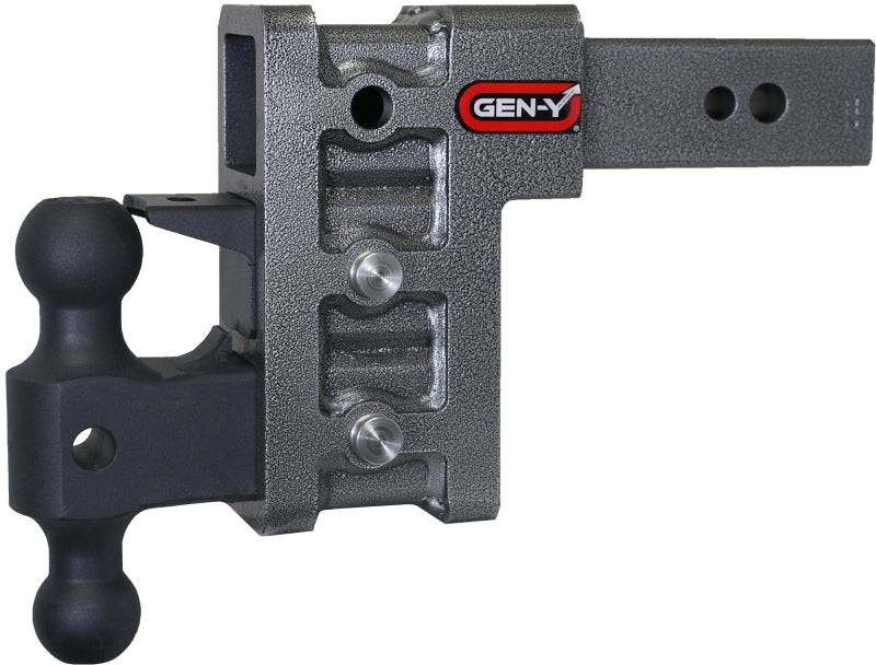 GEN-Y Hitch GH-1623 - GENGH-1623 - Gen-Y Mega Duty 2.5in Shank 6in Drop 3.5K TW 32K Hitch w/GH-0161 Dual-Ball/Pintle Lock - Shipped in Europe - Tuningsupply.com