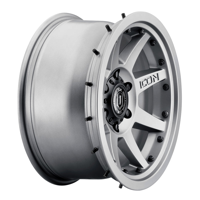 ICON 21817856350TT - ICO21817856350TT - ICON Rebound Pro 17x8.5 6x135 6mm Offset 5in BS 87.1mm Bore Titanium Wheel - Shipped in Europe - Tuningsupply.com