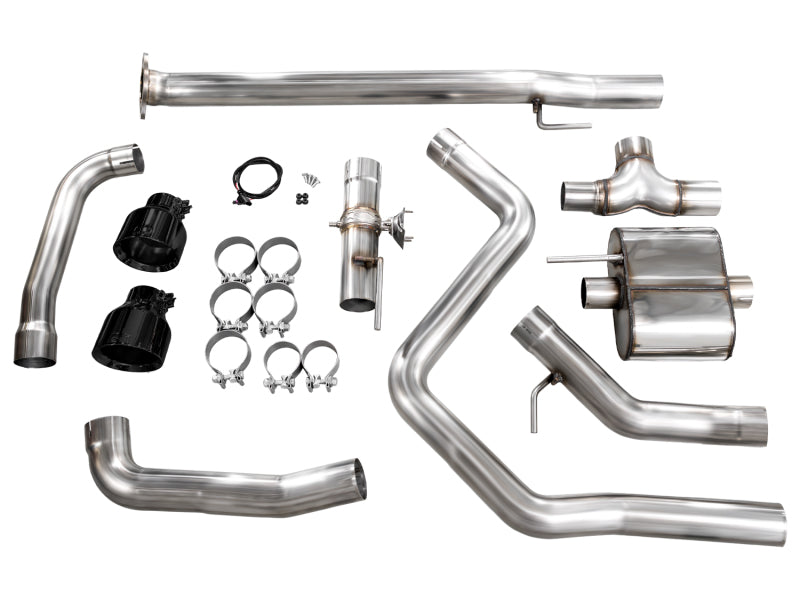 AWE Tuning 3025-33237 - AWE3025-33237 - AWE Tuning 22-26 Hyundai Elantra N SwitchPath Cat-Back Exhaust - Diamond Black Tips - Shipped in Europe - Tuningsupply.com