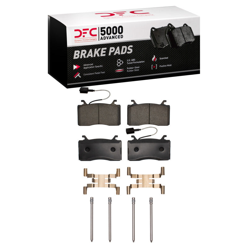 DFC 1551-2052-01 - DFC1551-2052-01 - DFC 17-25 Alfa Romeo Giula Front 5000 Advanced Ceramic Brake Pads and Hardware Kit - Shipped in Europe - Tuningsupply.com
